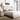 SAFAVIEH Blanchett Light Beige Linen Upholstered Tufted Wingback Bed (Queen)