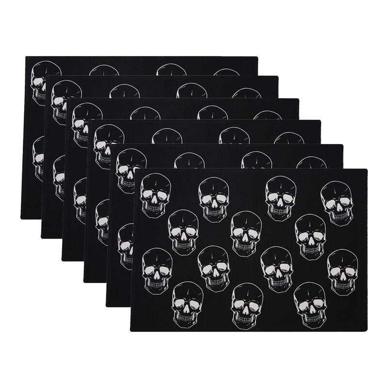 Skully Placemat Set 6