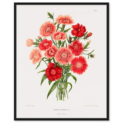 Rainbow Pink Flower by Wendel Canvas by Art Remedy