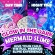 preview thumbnail 6 of 6, Original Stationery Mermaid Slime Kit, 35 Pieces to Make Glow in The Dark Slimes with Glitter & Ocean Slimes