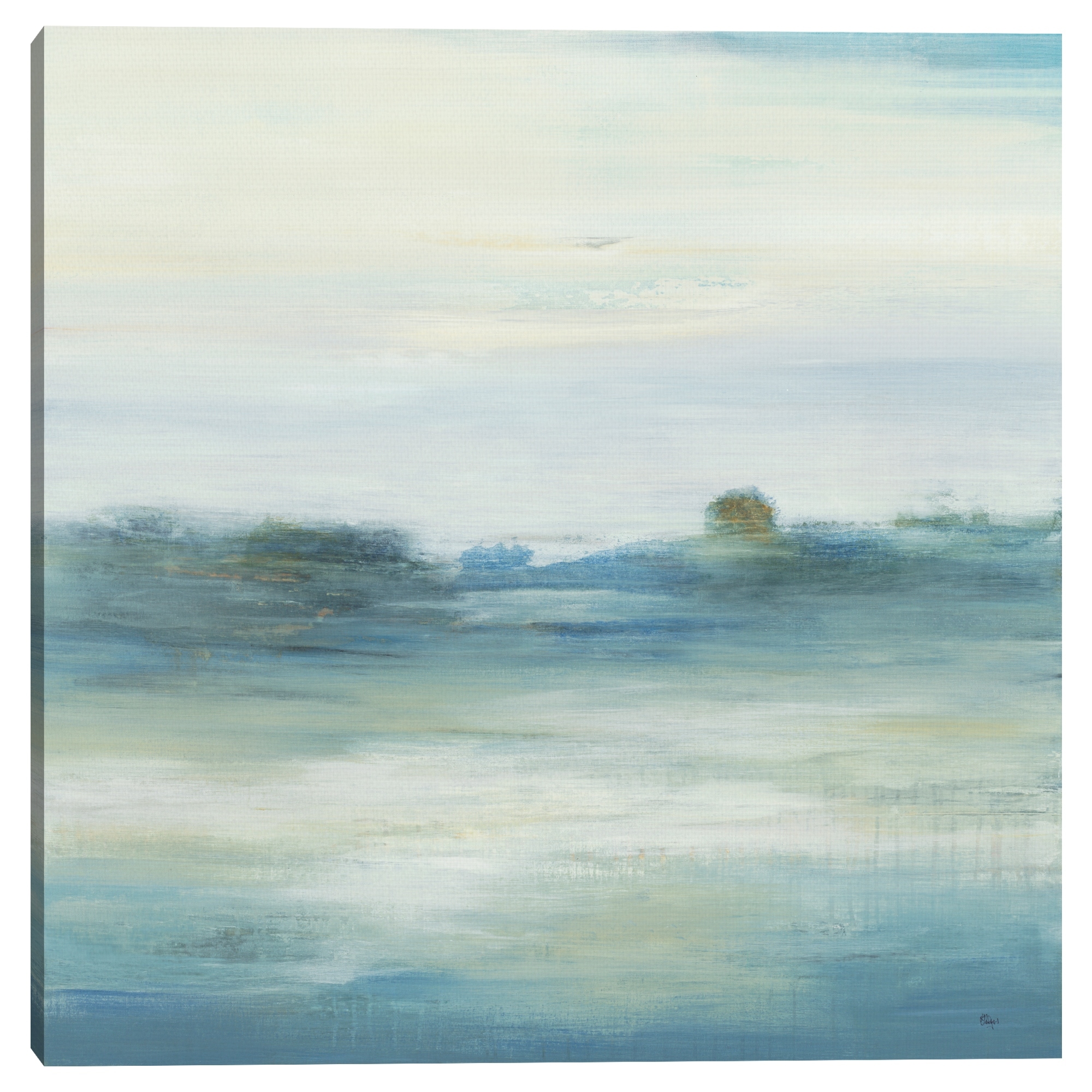 Soothing Scenery by Lisa Ridgers Canvas Art Print