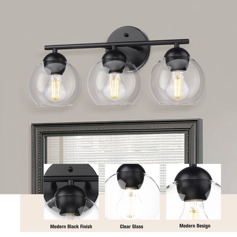 Globe Bathroom Vanity Light Bathroom Over Sink Lighting