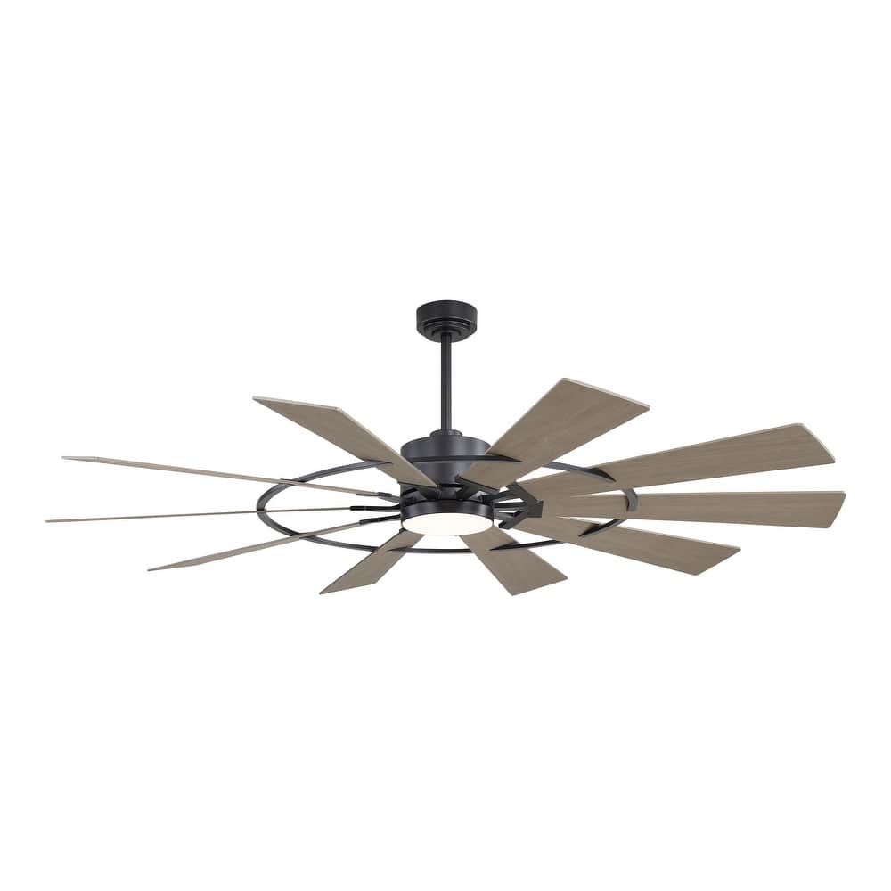 MLiAN Ceiling Fan with Lights Remote Control 6-Speed DC