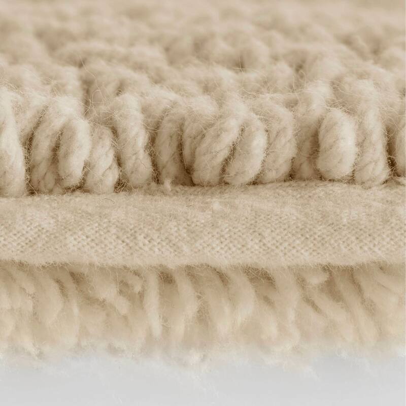 1 PCS 24x60"Tufted 3000 GSM Reversible Bath Rug Natural - 5' x 2'