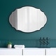 preview thumbnail 10 of 70, Kate and Laurel Leanna Scalloped Oval Wall Mirror
