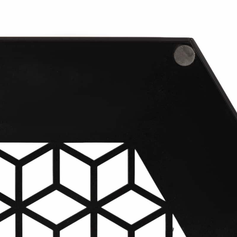 Kate and Laurel Caspen Hexagon Decorative Tray