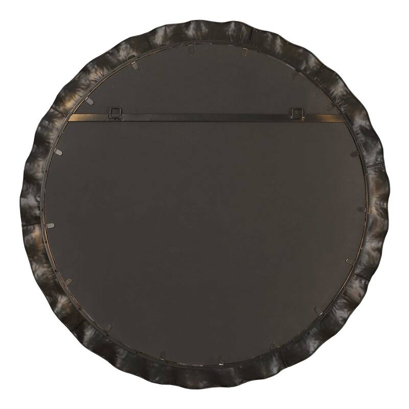 Uttermost 08257 Haya 39-3/4" Diameter Circular Beveled Metal Framed