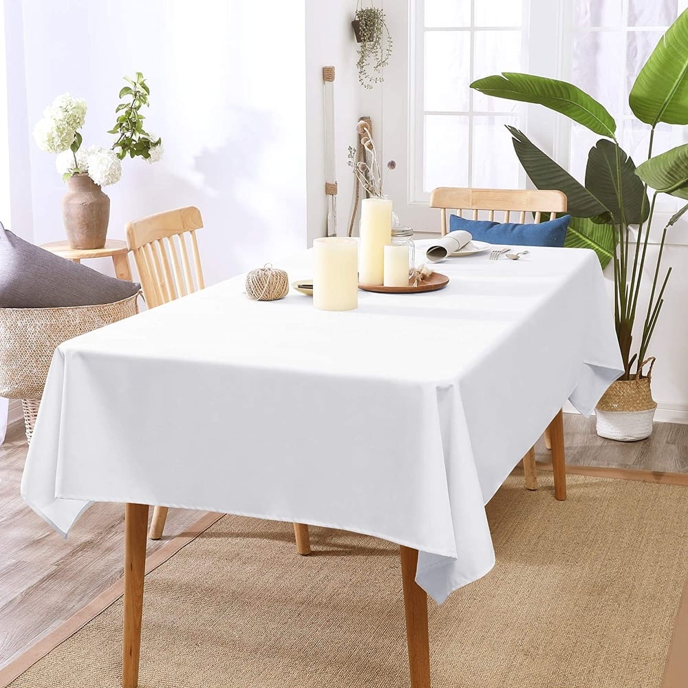 Deconovo Waterproof Solid Tablecloth 1 PC