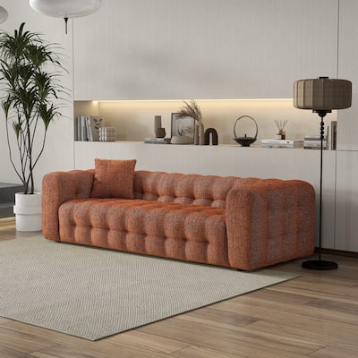 Marseille Luxury Modern Chesterfield French Boucle Couch