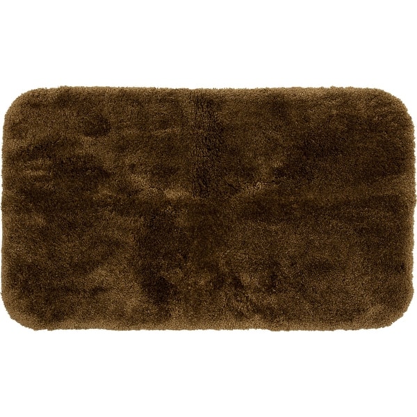 slide 2 of 9, Mohawk Home Machine Washable Acclaim Bath Rug 1'8" x 2'10" - Brown