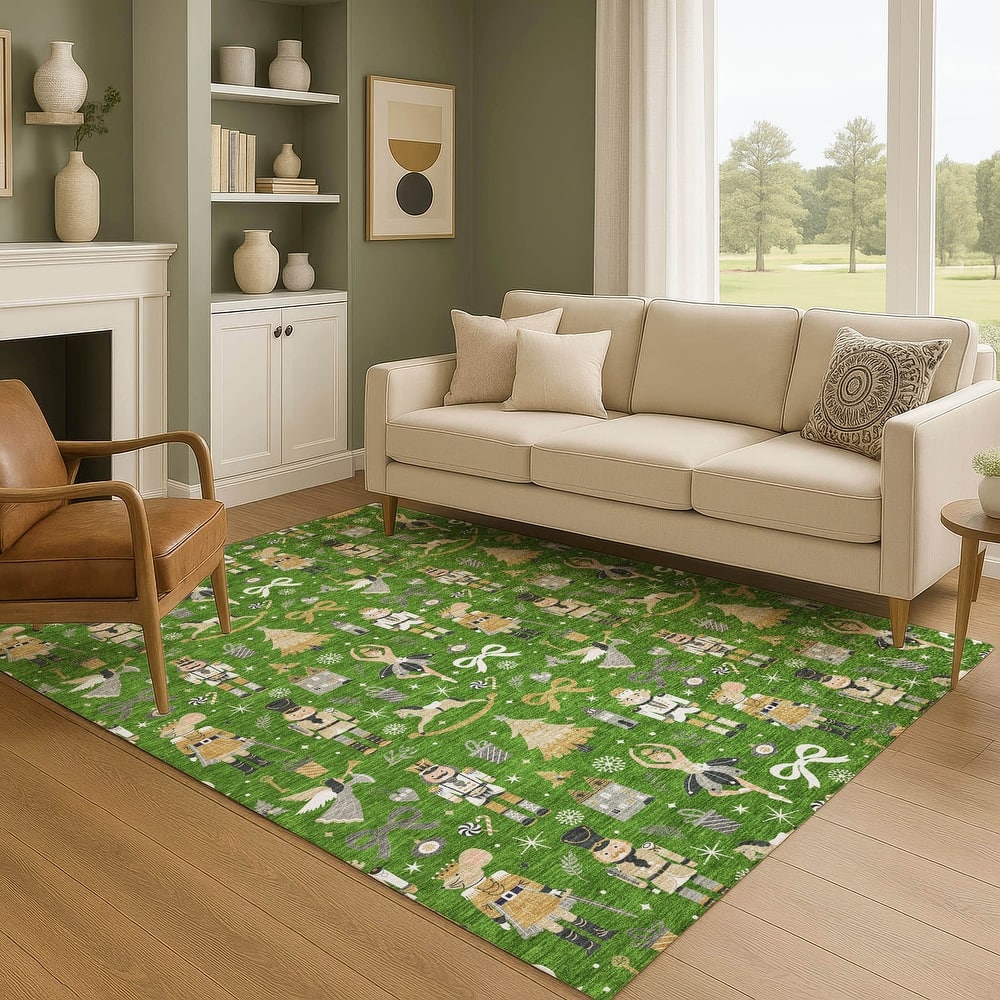 Premium Washable Super Soft Winter Story Mayfield Rug