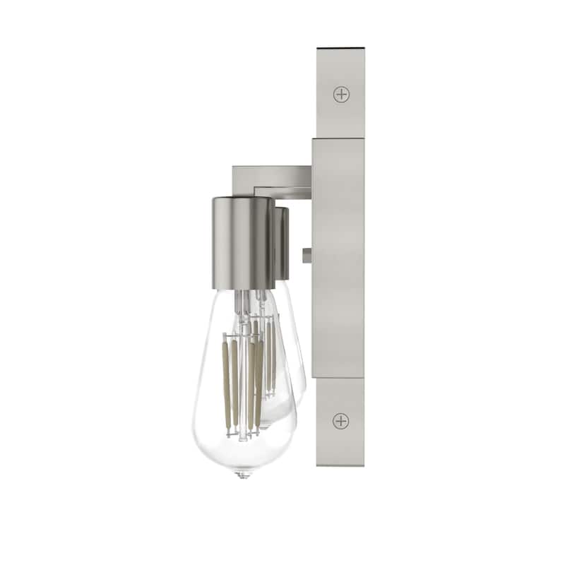 Hunter Woodburn Vanity Wall Light - Modern Farmhouse, Transitional, Rustic - Damp Rated!