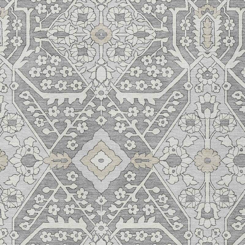 HomeRoots Floral Transitional Rectangle Outdoor Rug