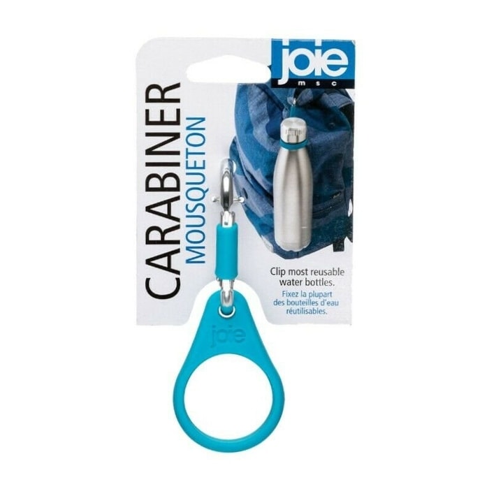 Joie Silicone Ring Carabiner Clip Disposable Water Bottle Drink Holder -  Fits Most Standard Sized Bottles - Red - Bed Bath & Beyond - 30585276