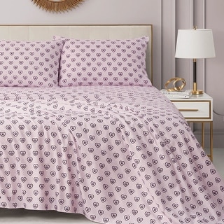 Juicy Couture Printed Microfiber Sheet Sets