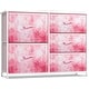 preview thumbnail 16 of 33, Kids Dresser with 5 Drawers Pink Tie Dye
