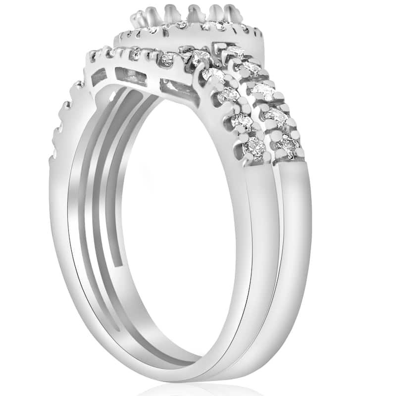 1/2ct White Gold Diamond Engagement Ring Setting
