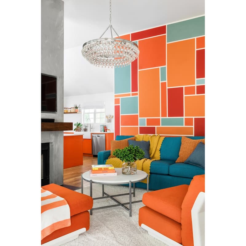 Crystorama Lighting Group Calypso 6 Light 30" Wide Chandelier with