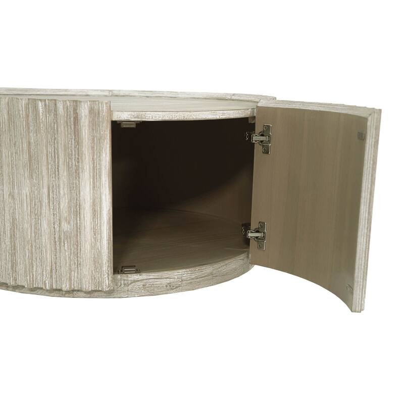 Willow Acacia Round Coffee Table