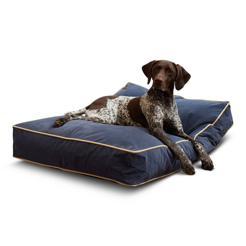 Happy Hounds Busby Denim Blue Dog Bed - Medium