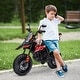 preview thumbnail 12 of 18, Electric Motorcycle for Kids with Training Wheels