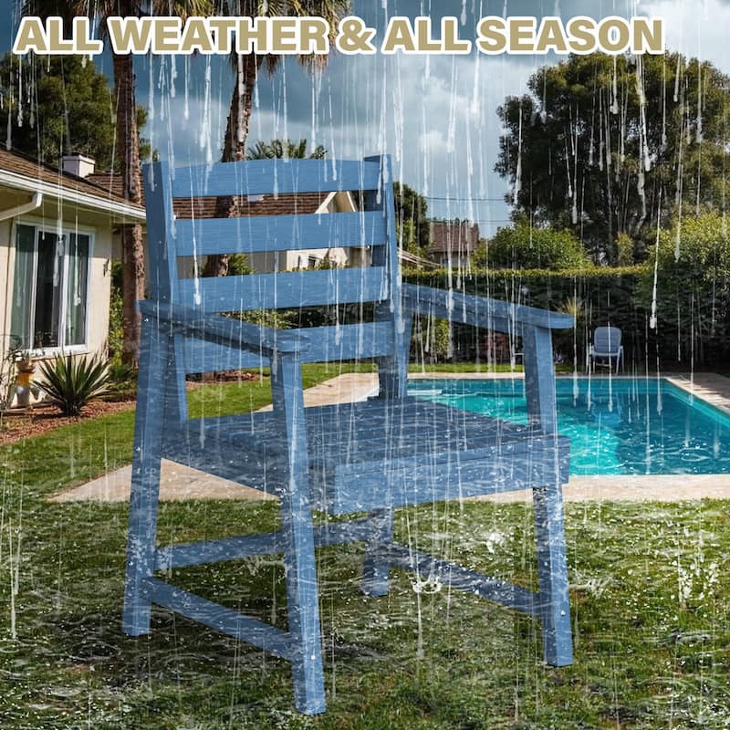 HDPE Outdoor All-weather chair, suitable for multiple scenarios