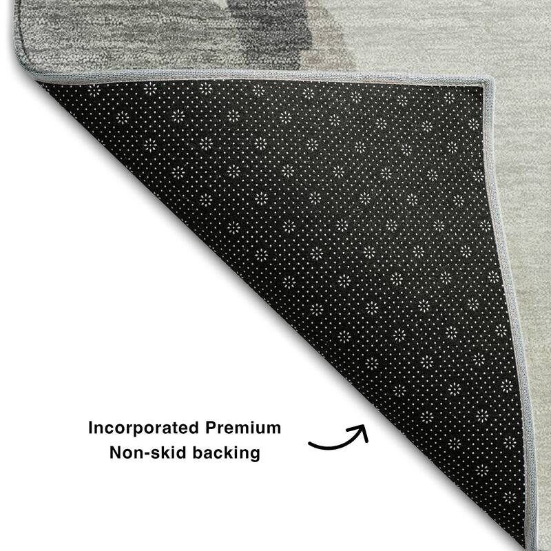 Premium Washable Super Soft Modern Abstract Mayfield Rug