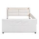 preview thumbnail 23 of 27, Upholstered Platform Bed with Storage Headboard