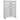 Franco 5-drawer Bedroom Chest Distressed White