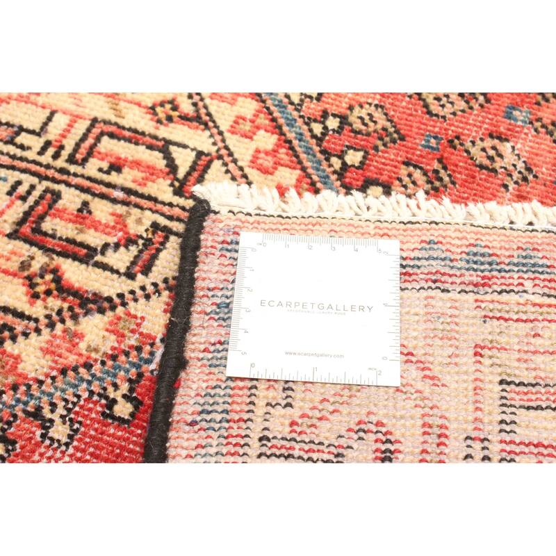 ECARPETGALLERY Hand-knotted Andelz Red Wool Rug - 3'6 x 4'8