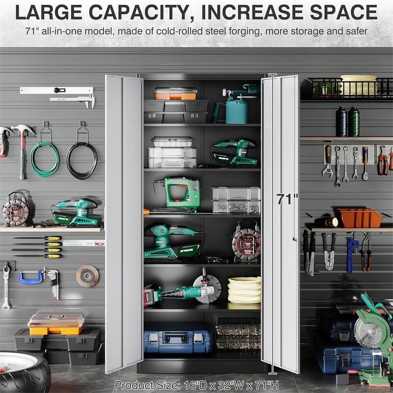 Storage Cabinet with Doors