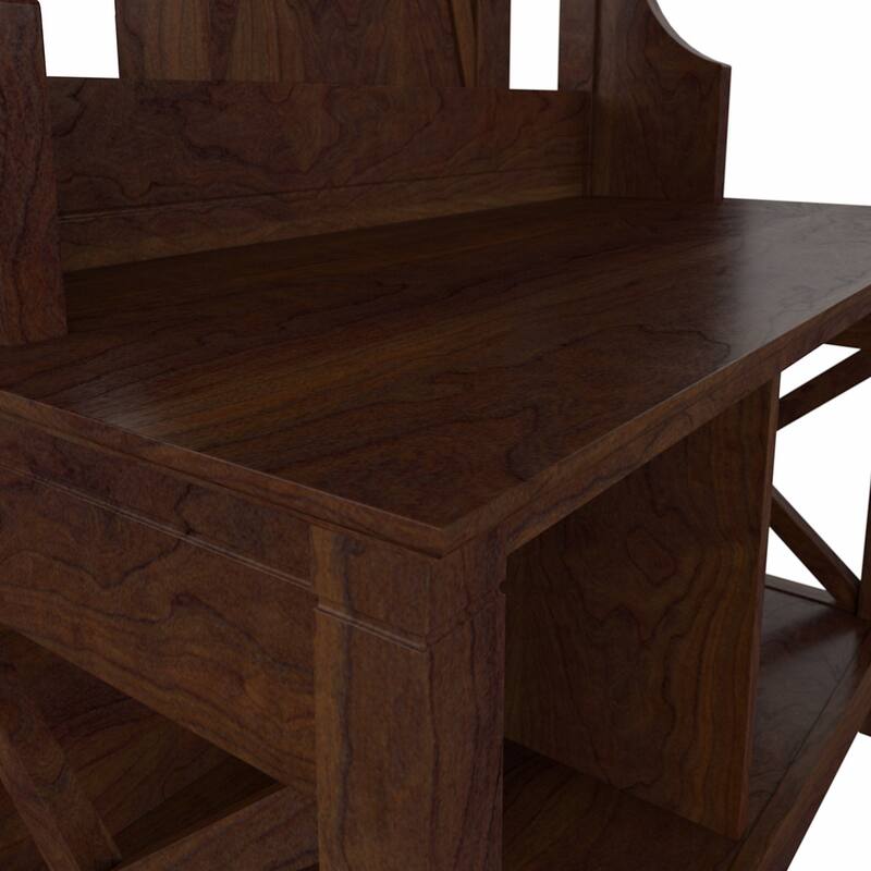 Key West Hall Tree with Shoe Storage Bench by Bush Furniture
