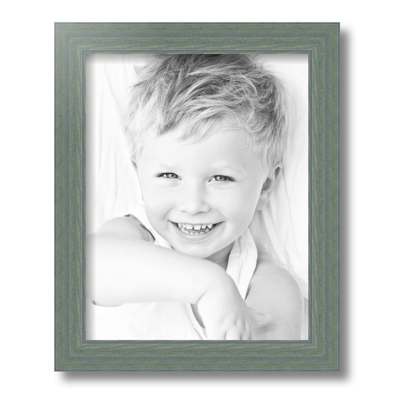 ArtToFrames Rustic Waves 11x14 Inch Picture Frame, 1.50 Inch Wood Poster Frame Available in Multiple Colors (56673-11x14)