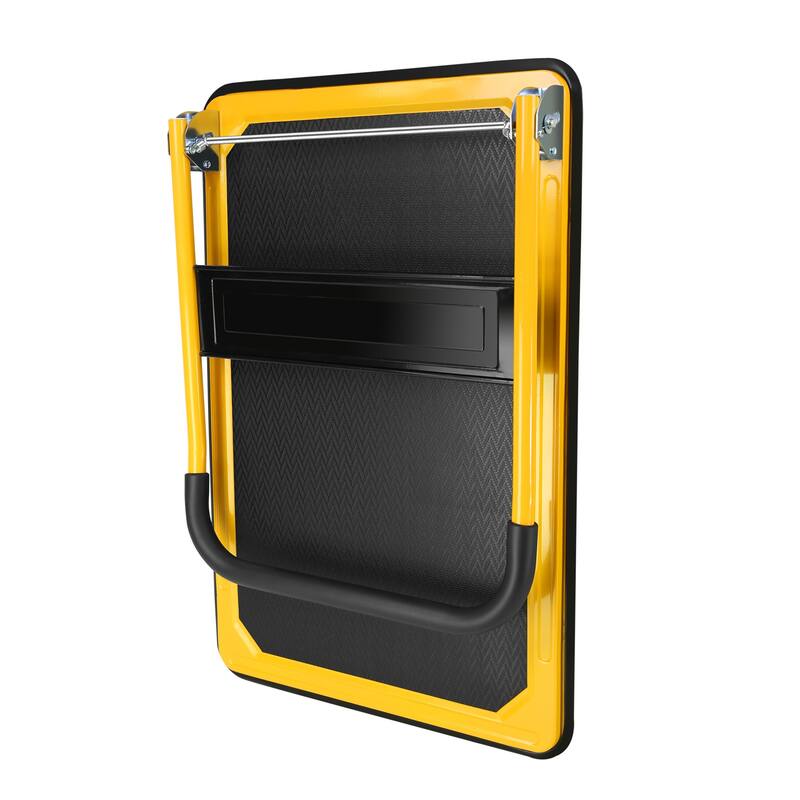 Platform Hand Truck Large Foldable Dolly Cart 360 Degree Swivel Wheels - Weight Capacity:660lbs