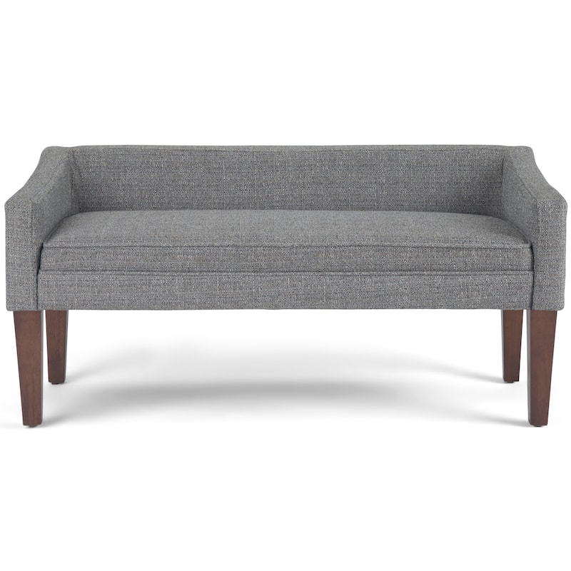 WYNDENHALL Layla 50 inch Wide Contemporary Upholstered Bench - 50"x 22"x 23.8"