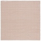 preview thumbnail 16 of 103, SAFAVIEH Handmade Flatweave Montauk Everly Casual Cotton Rug 4' Square - Ivory/Beige - Square