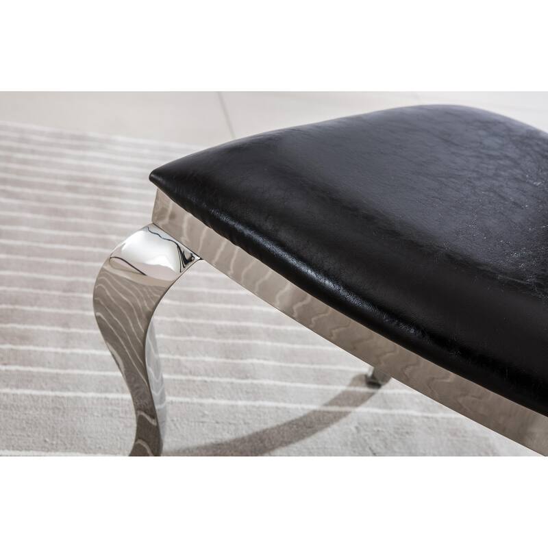 Dining Chair With Oval Backrest Set Of 2