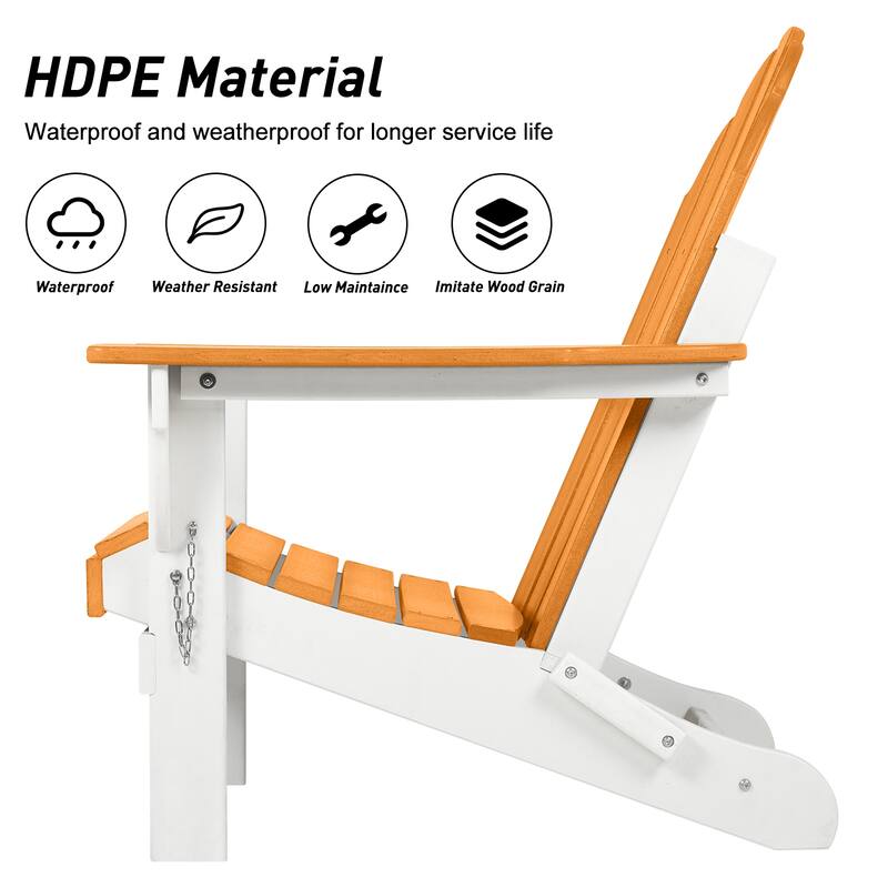 Aoodor Folding Patio Chairs - Stylish and Portable Seating