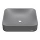 preview thumbnail 11 of 23, Karran Sea Crest Quartz 22 inch Bathroom Vessel Sink Grey