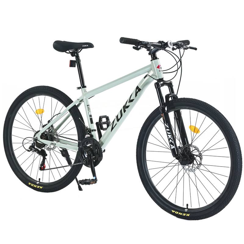 27.5 Inch Wheels 21 Speed Mountain Bike - Green