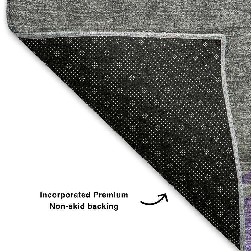 Premium Washable Super Soft Contemporary Ombre Mayfield Rug