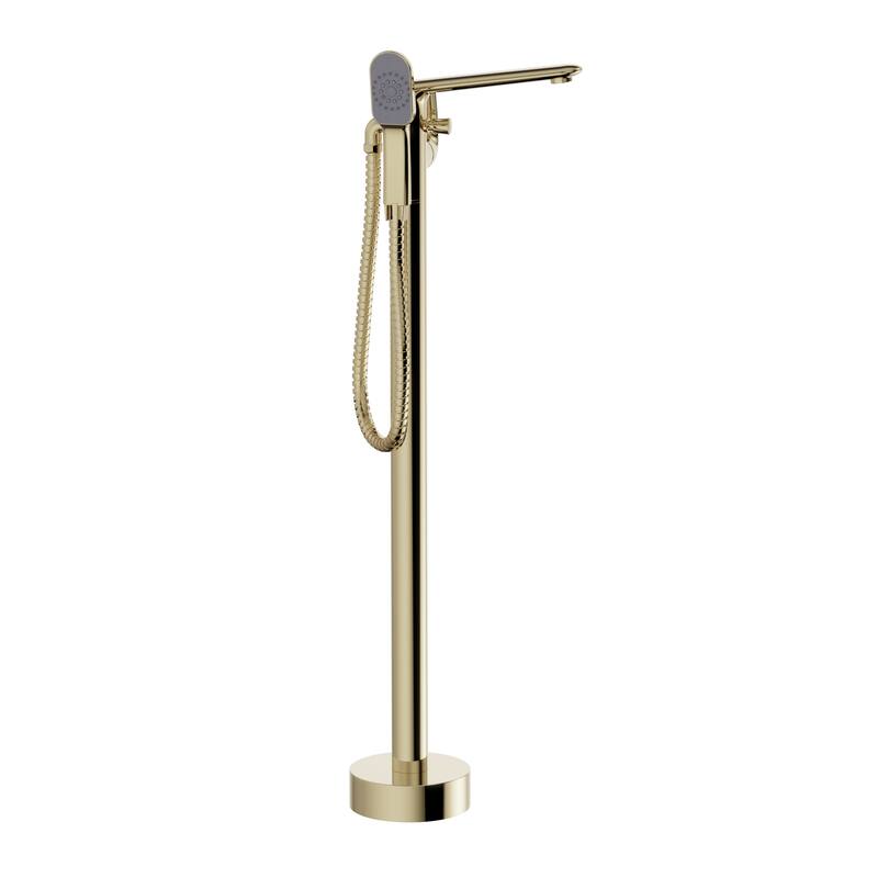Topcraft Floor Mounted Bathtub Filler with Handheld Showerhead