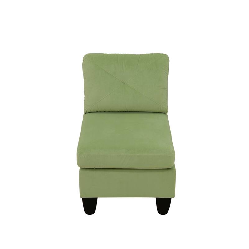 Contemporary 4-Piece L-Shaped Sectional Sofa Set