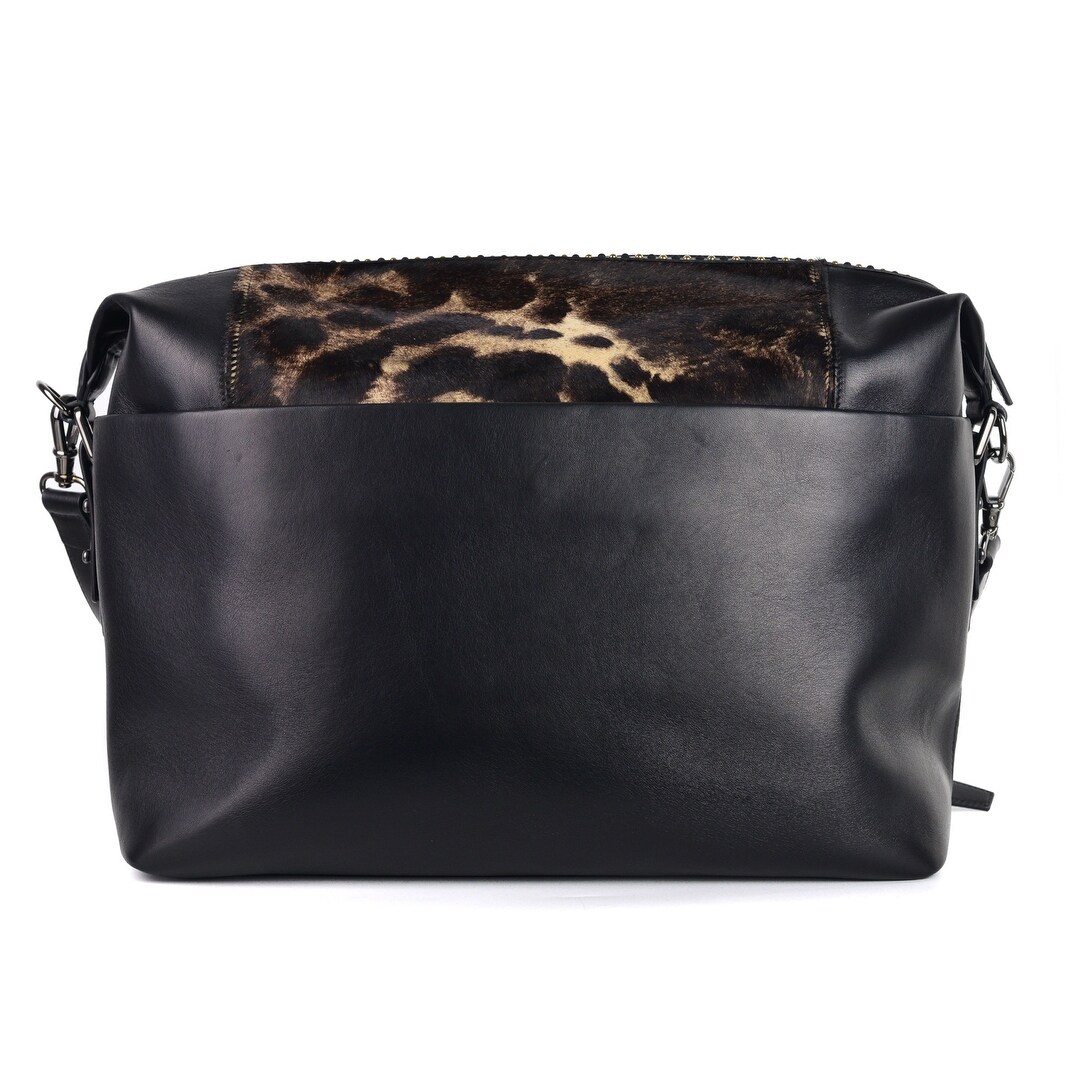 grey snakeskin handbag