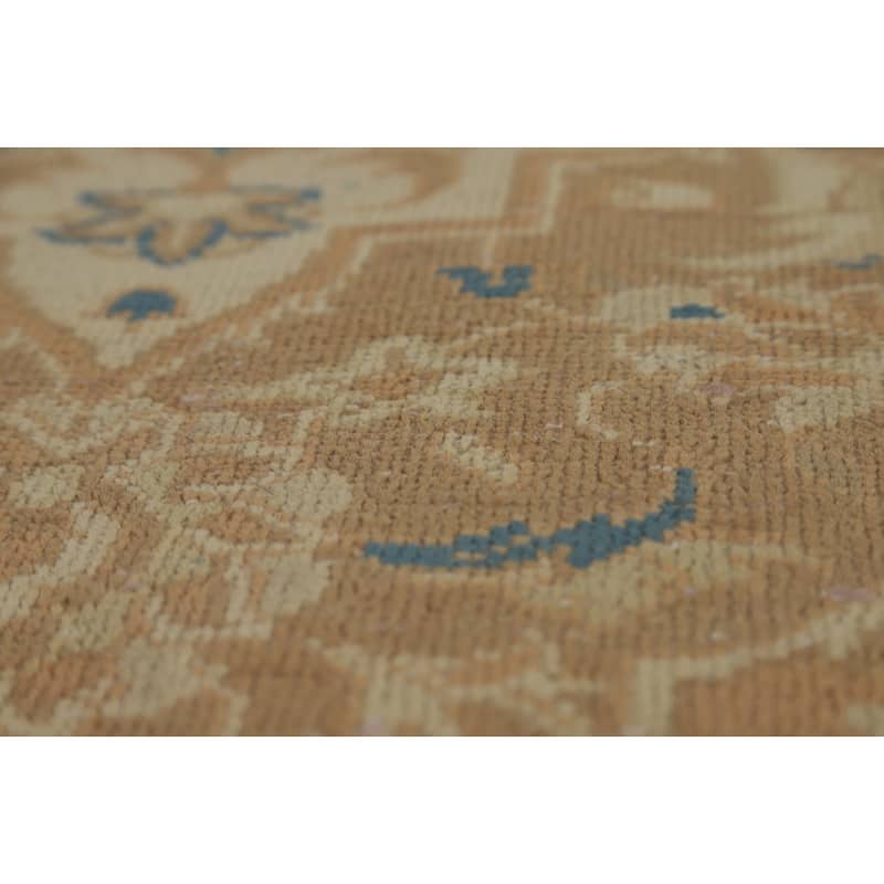 Traditional Najafabad Persian Vintage Rug Hand-Knotted Wool Carpet - 8'0" x 11'3"