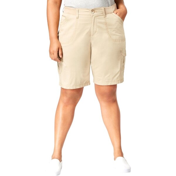 cargo shorts womens plus