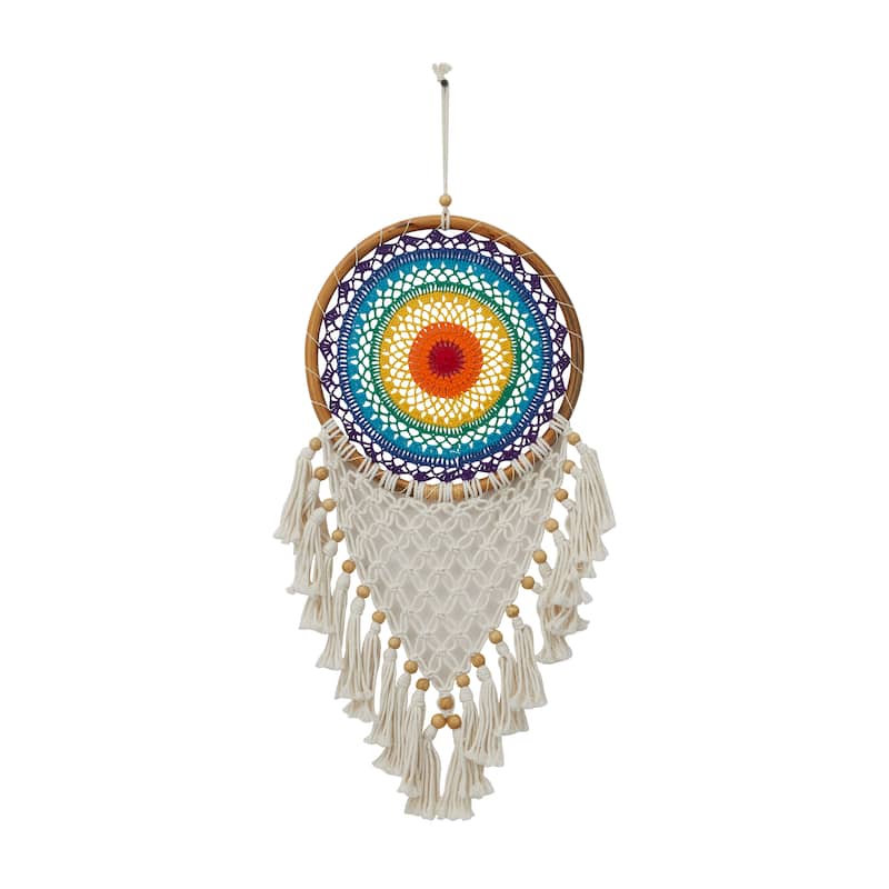 Cotton Bohemian Dreamcatcher Wall Decor