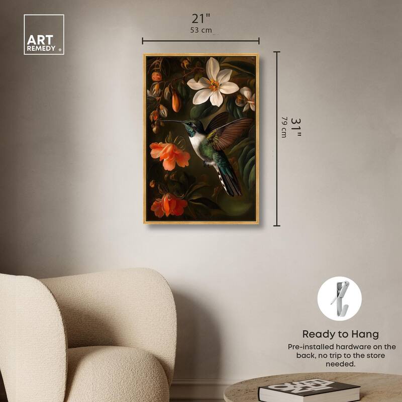 Nectar Thief I Canvas by Art Remedy
