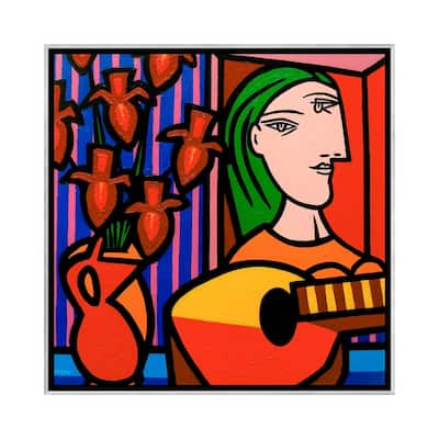 iCanvas "Homage To Picasso 2" by John Nolan Framed