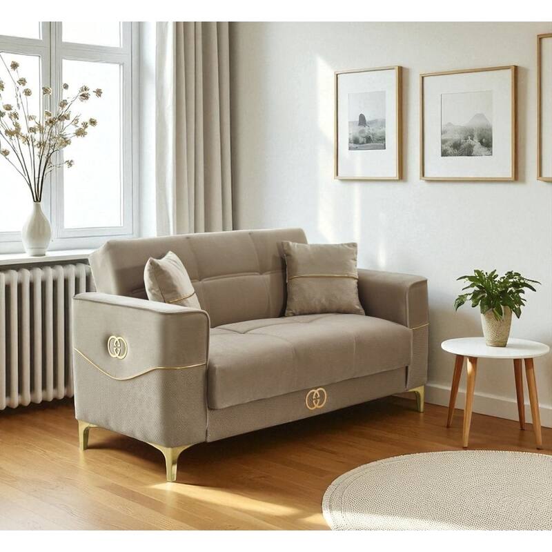 Sampdoria 4 Pieces Living Room Sets 1 Sofa 1 Loveseat 2 Chair